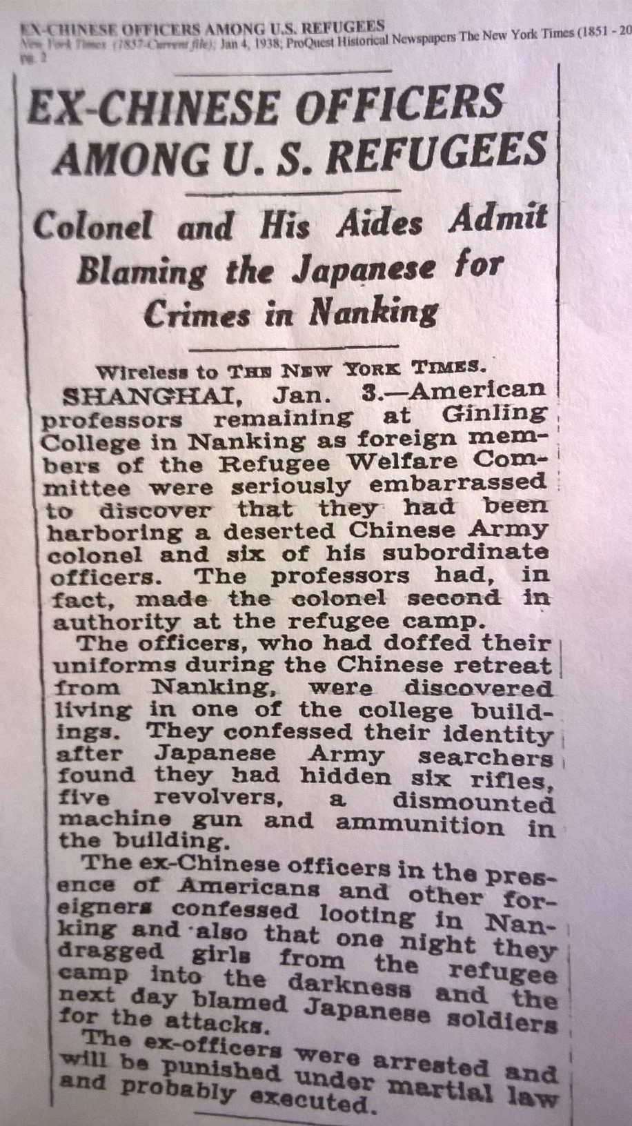 NYT 4 JAN 1938 B