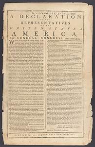 アメリカ独立宣言