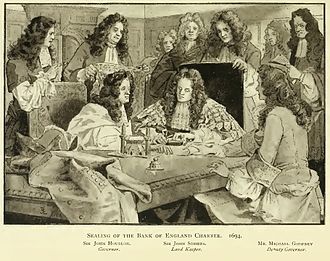 Bank_of_England_Charter_sealing_1694