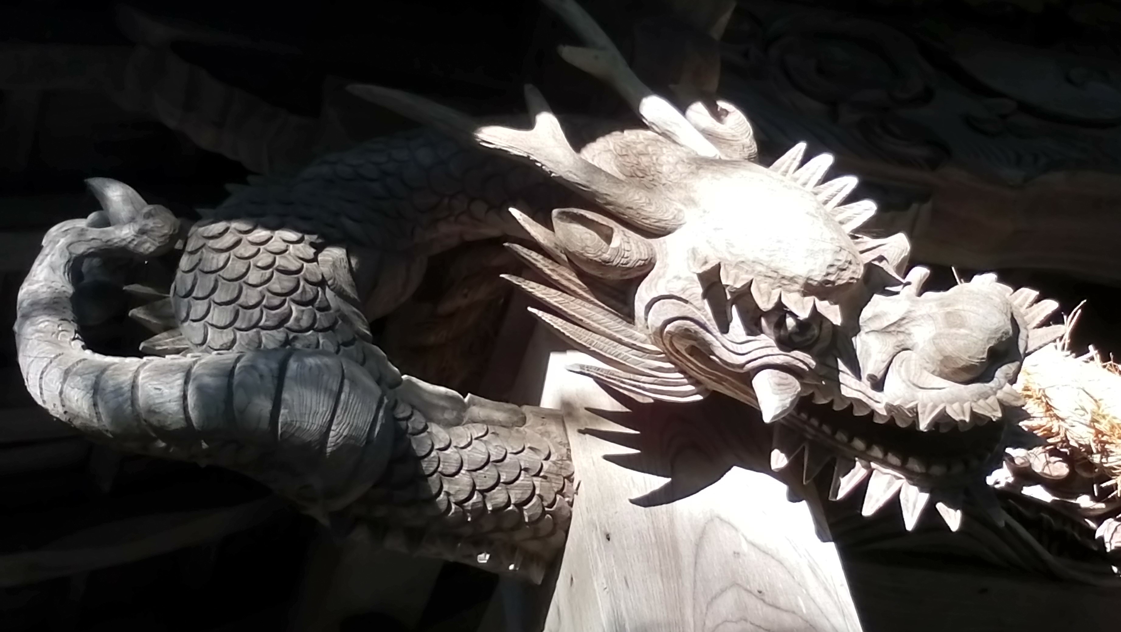 鶴ヶ峰八幡宮の竜