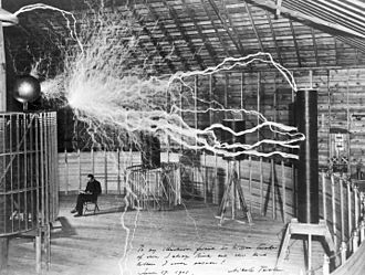 330px-Nikola_Tesla,_with_his_equipment_Wellcome_M0014782